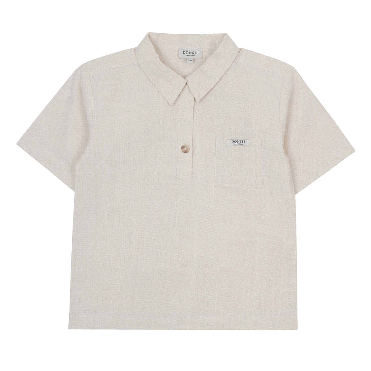 Fortt Shirt | Warm White Melange