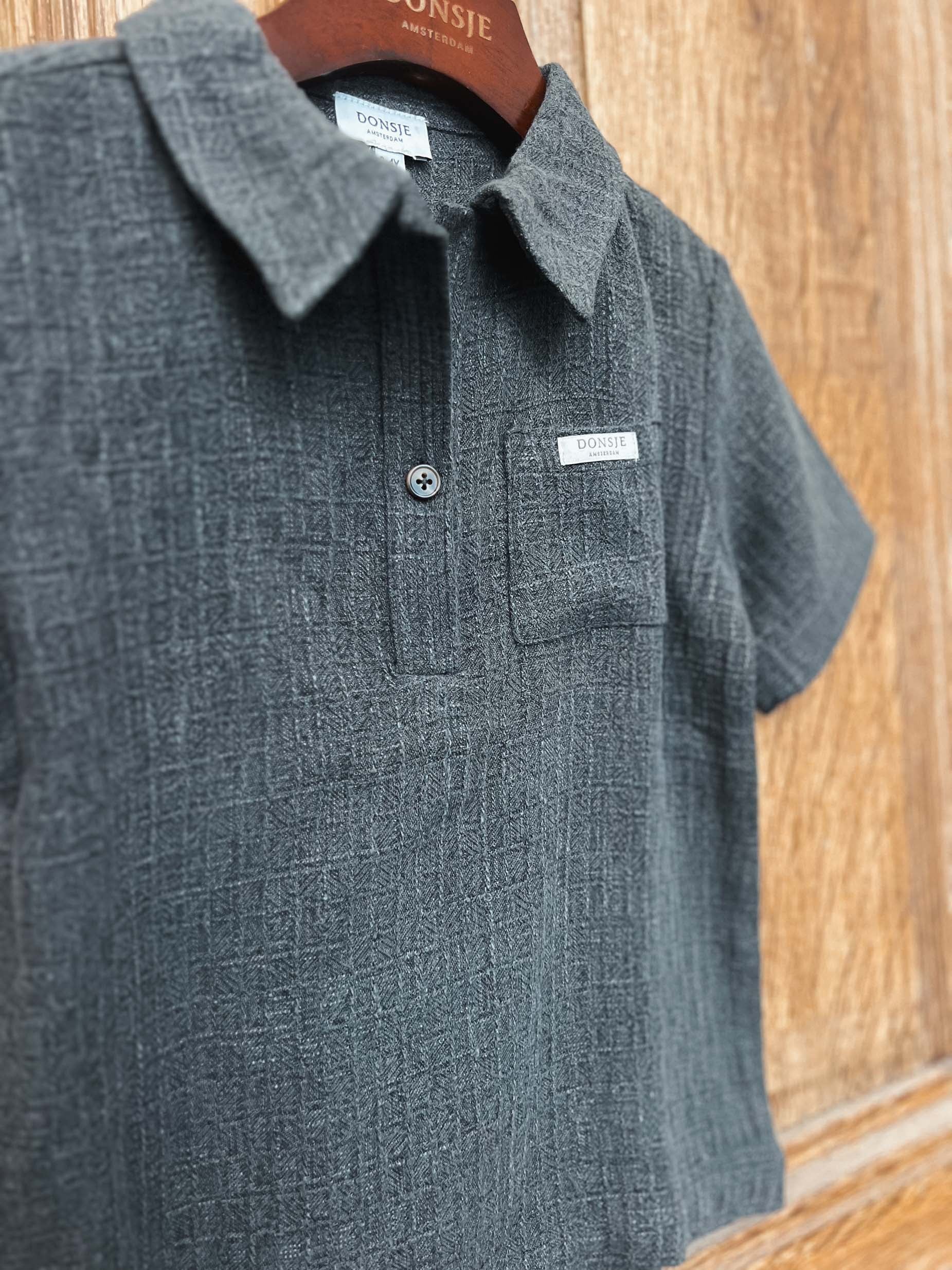 Fortt Shirt | Cloudy Grey Melange