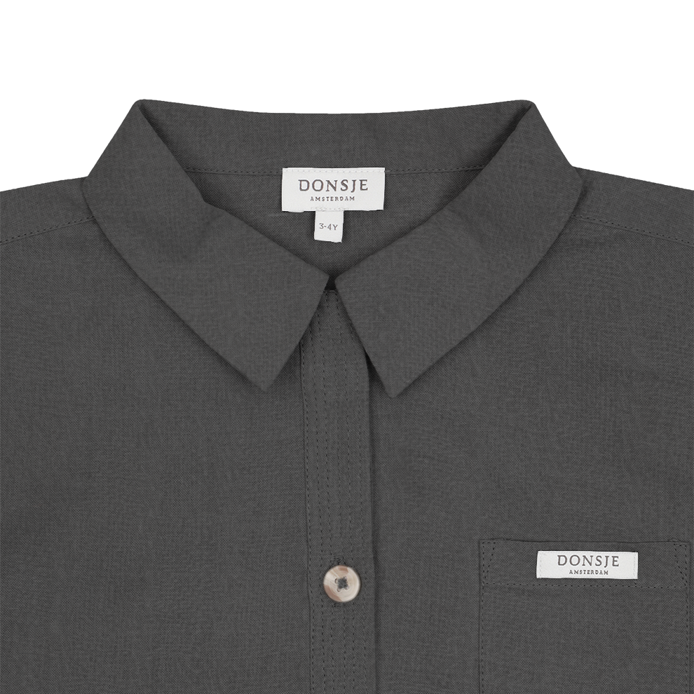 Fortt Shirt | Cloudy Grey Melange