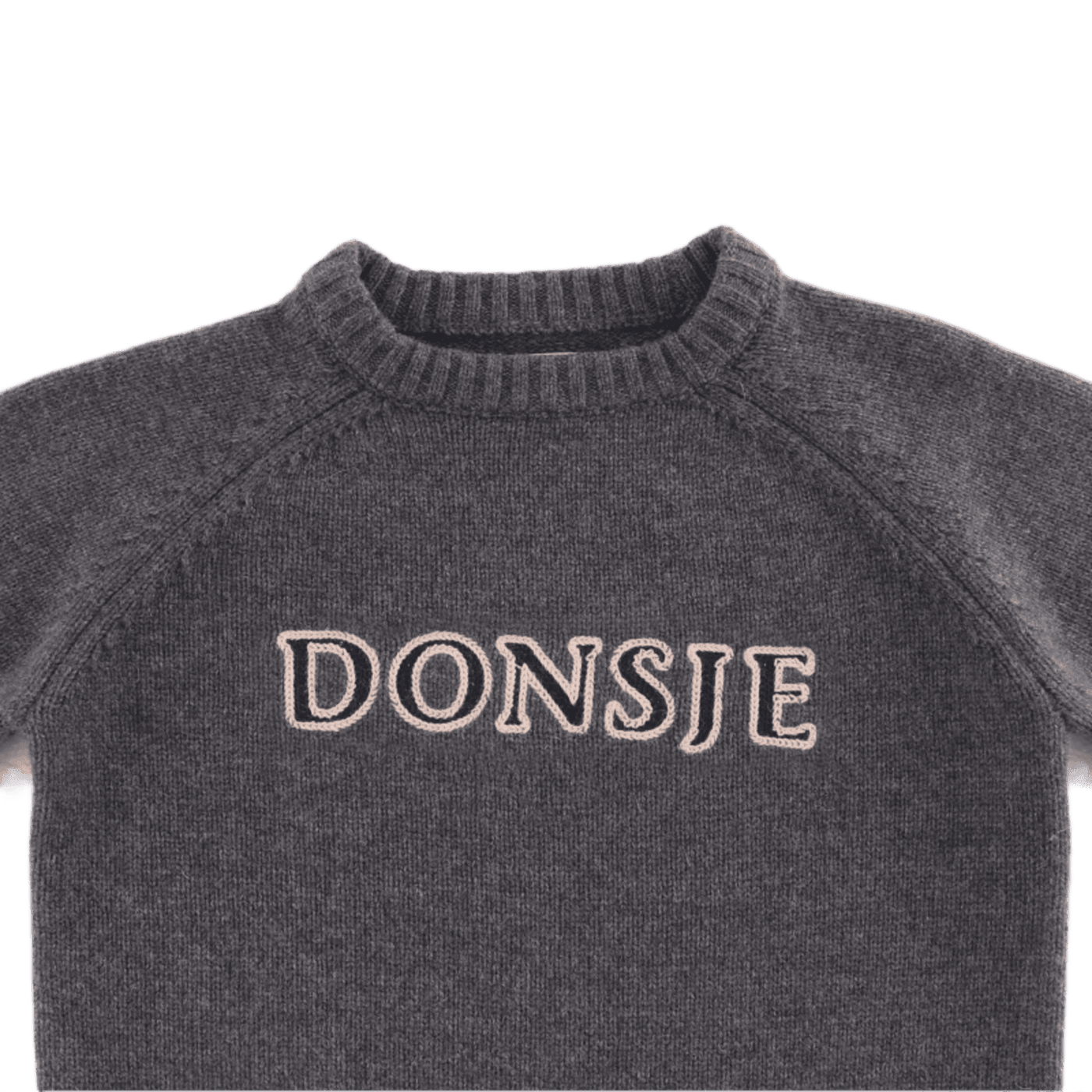 Fionn Merino Wool Sweater | Cloudy Grey Melange