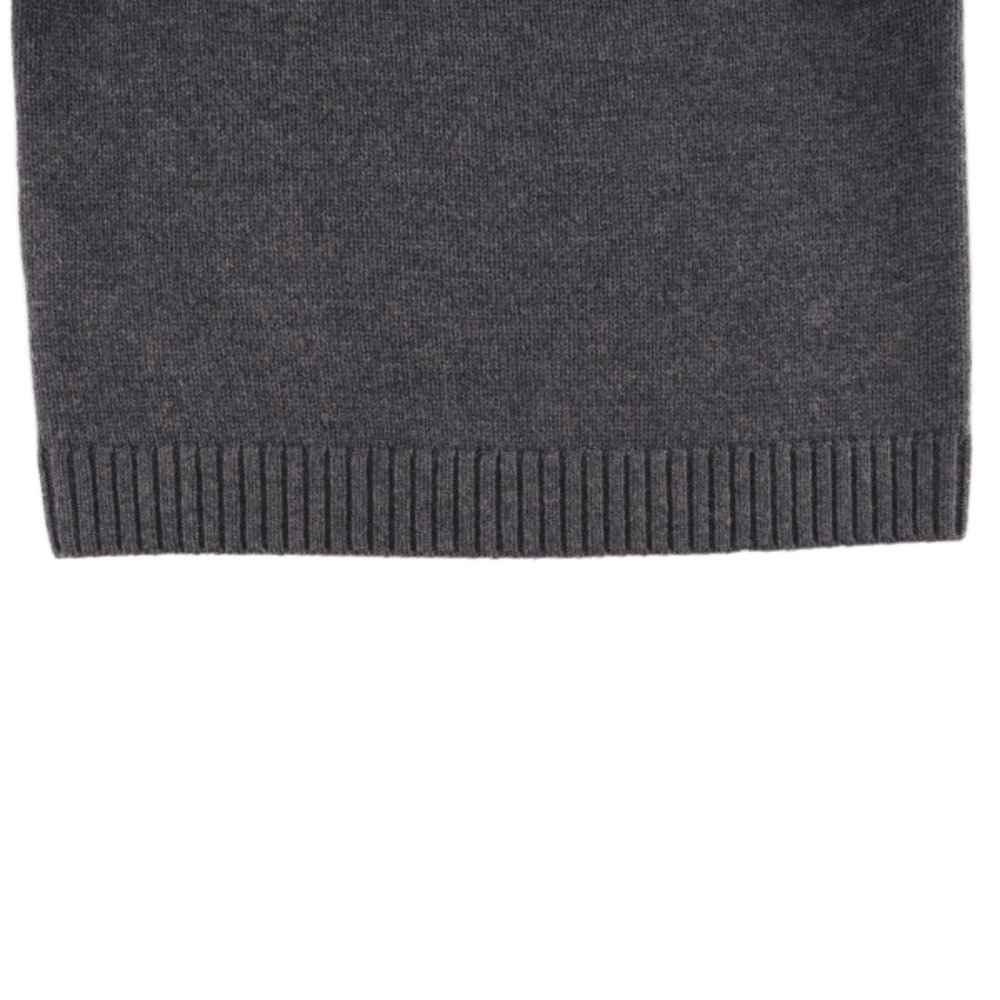 Fionn Merino Wool Sweater | Cloudy Grey Melange