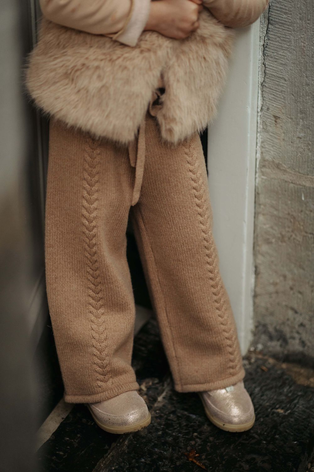 Sulien Merino Wool Trousers | Hazelnut