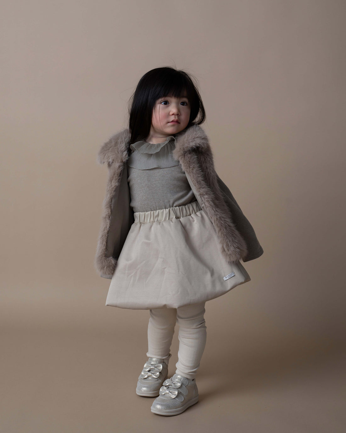 Florentien Top | Dusty Brown Melange