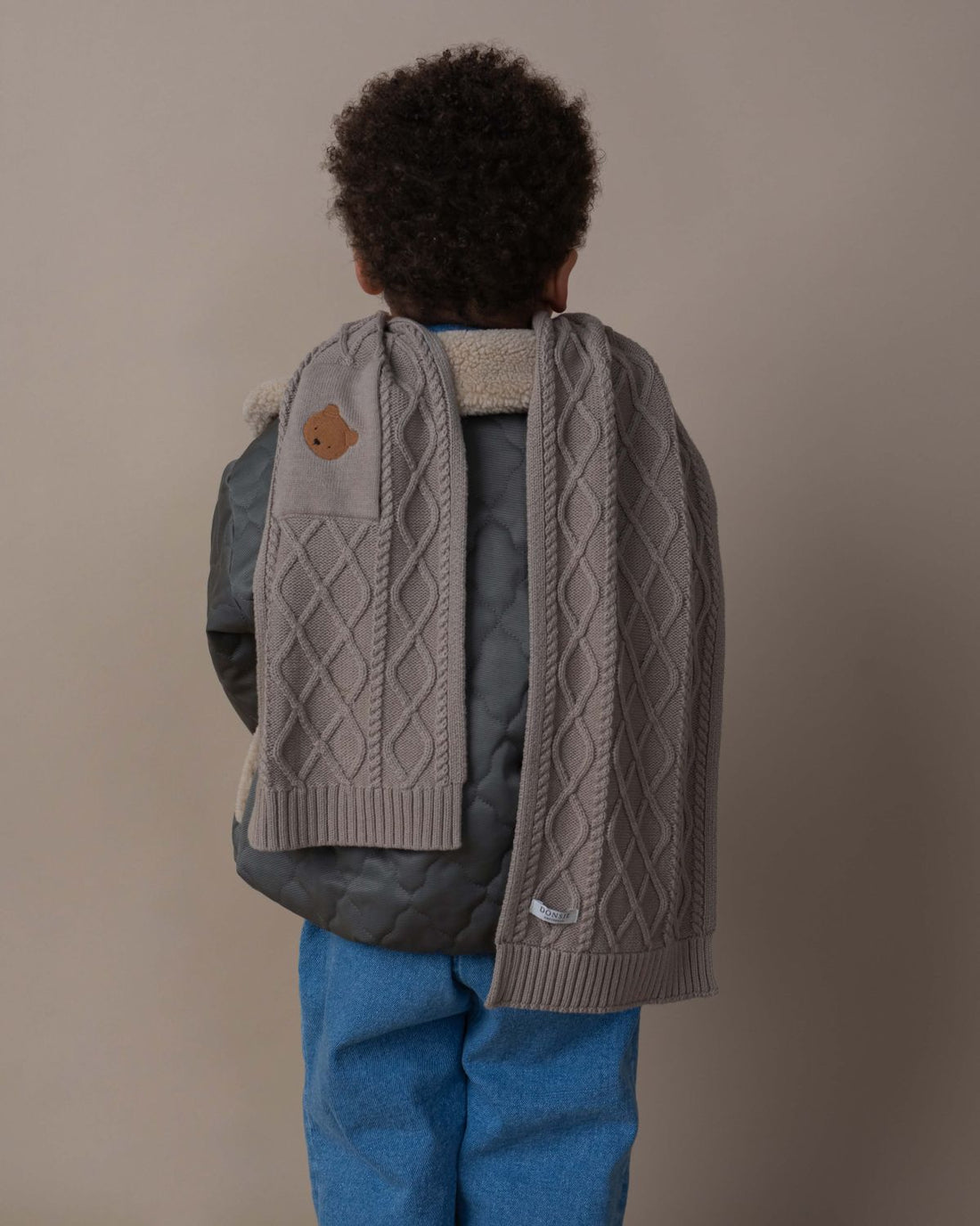 Aatos Scarf | Bear | Taupe