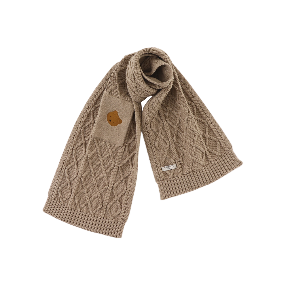 Aatos Scarf | Bear | Taupe