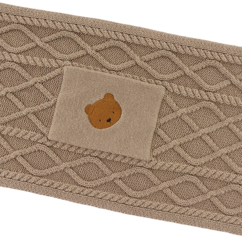 Aatos Scarf | Bear | Taupe