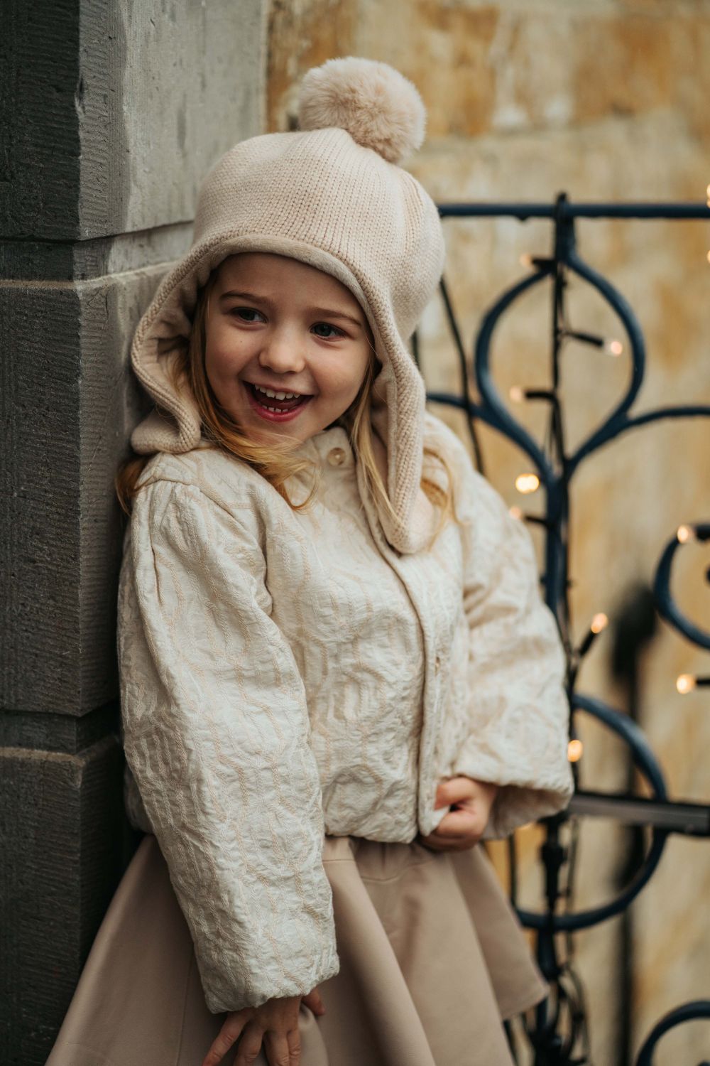 Tirza Hat | Soft Sand Teddy