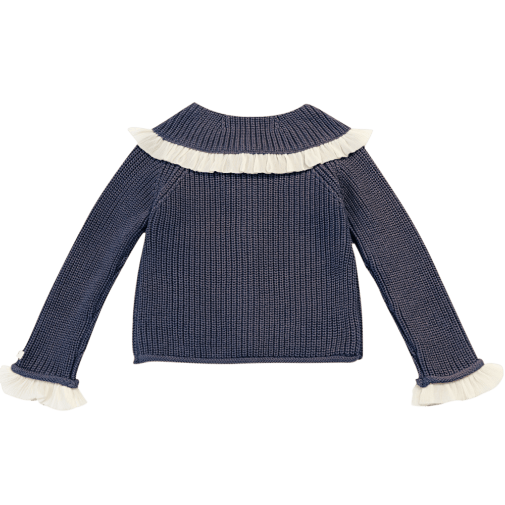 Zoila Cardigan | Blue Marine