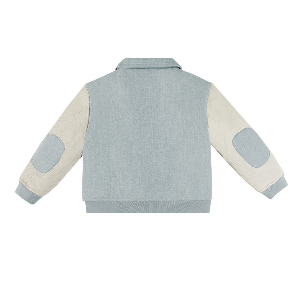 Zemmie Denim Jacket | Bear | Ice Blue