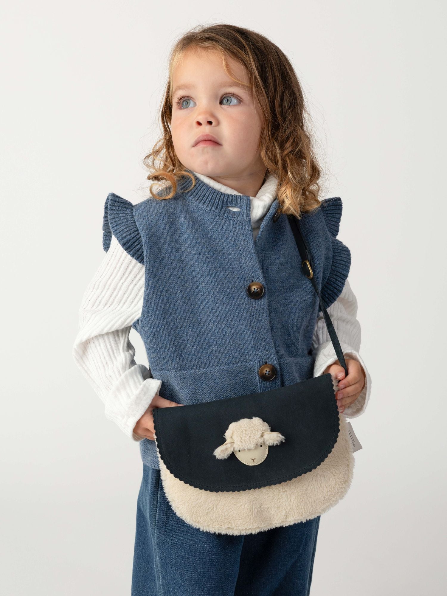 Hespera Vest | Royal Blue Melange