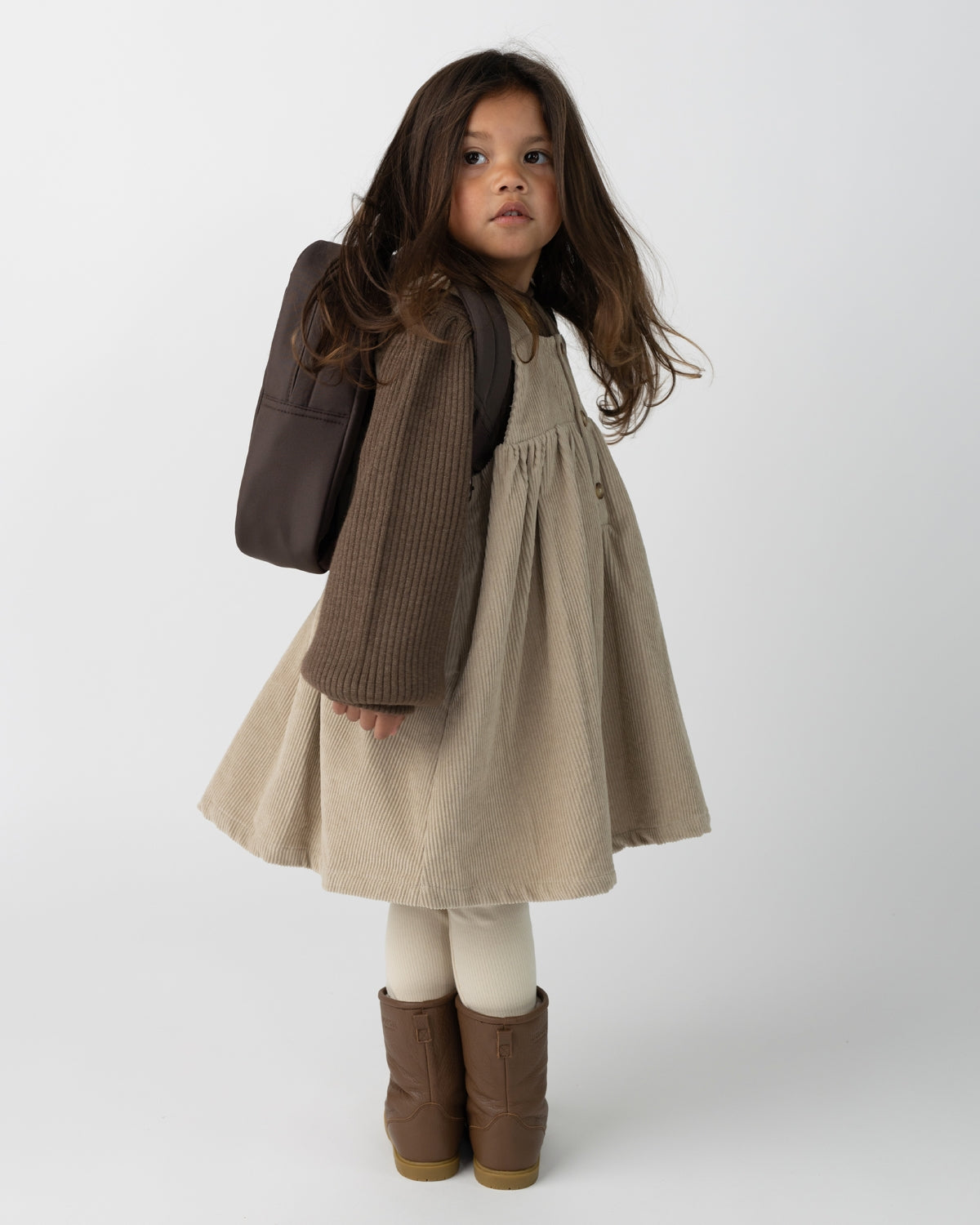 Xanthe Dress | Taupe