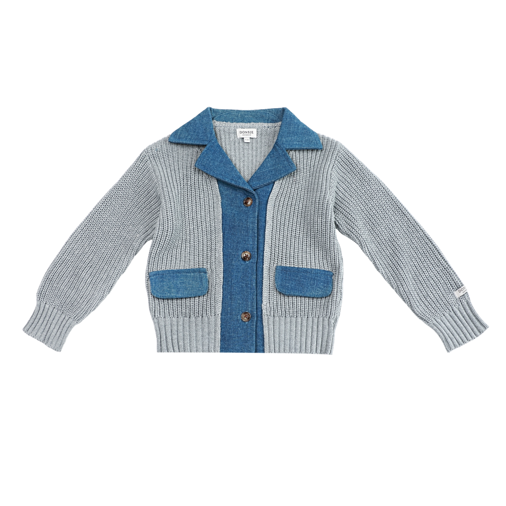 Bramwell Cardigan | Silver Grey Melange
