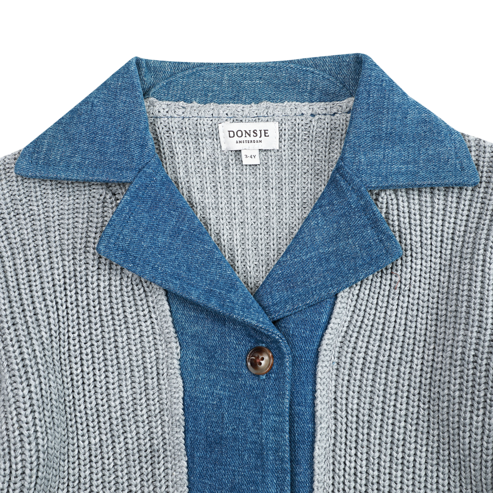 Bramwell Cardigan | Silver Grey Melange