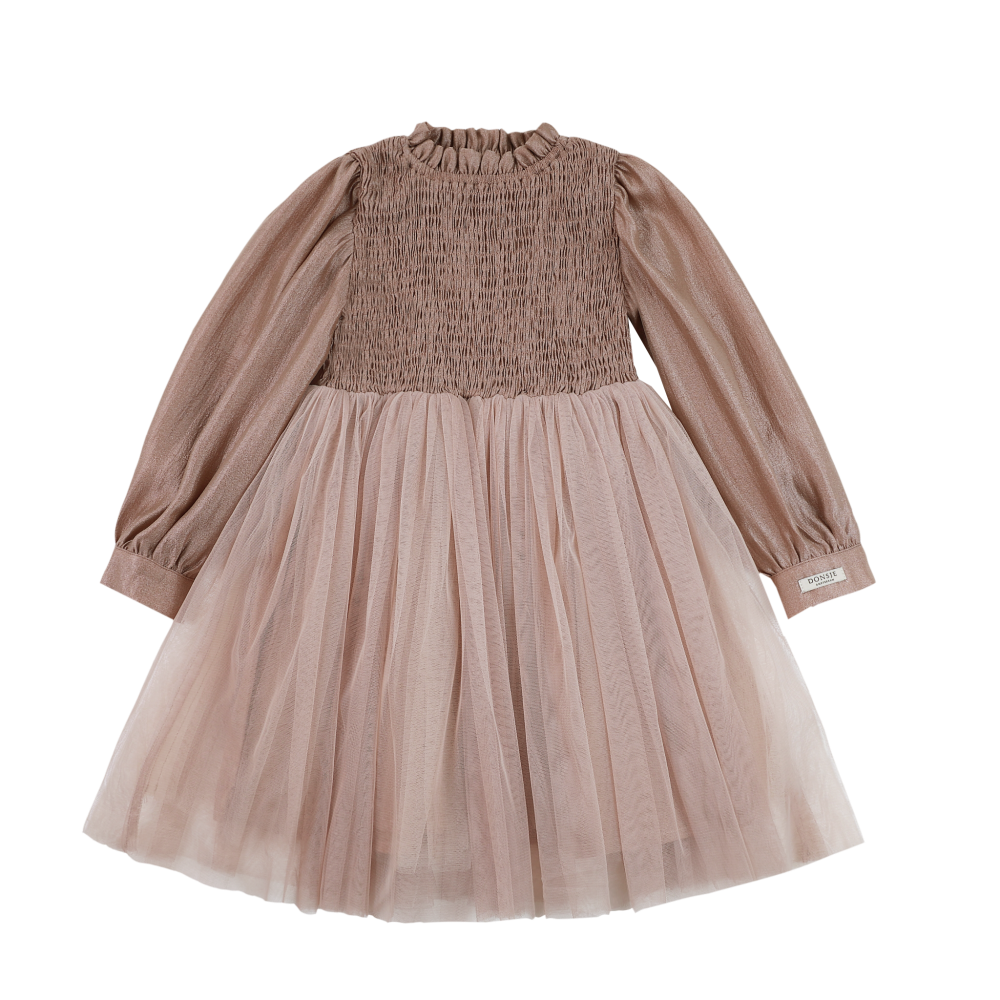 Janice Dress | Rose Brown
