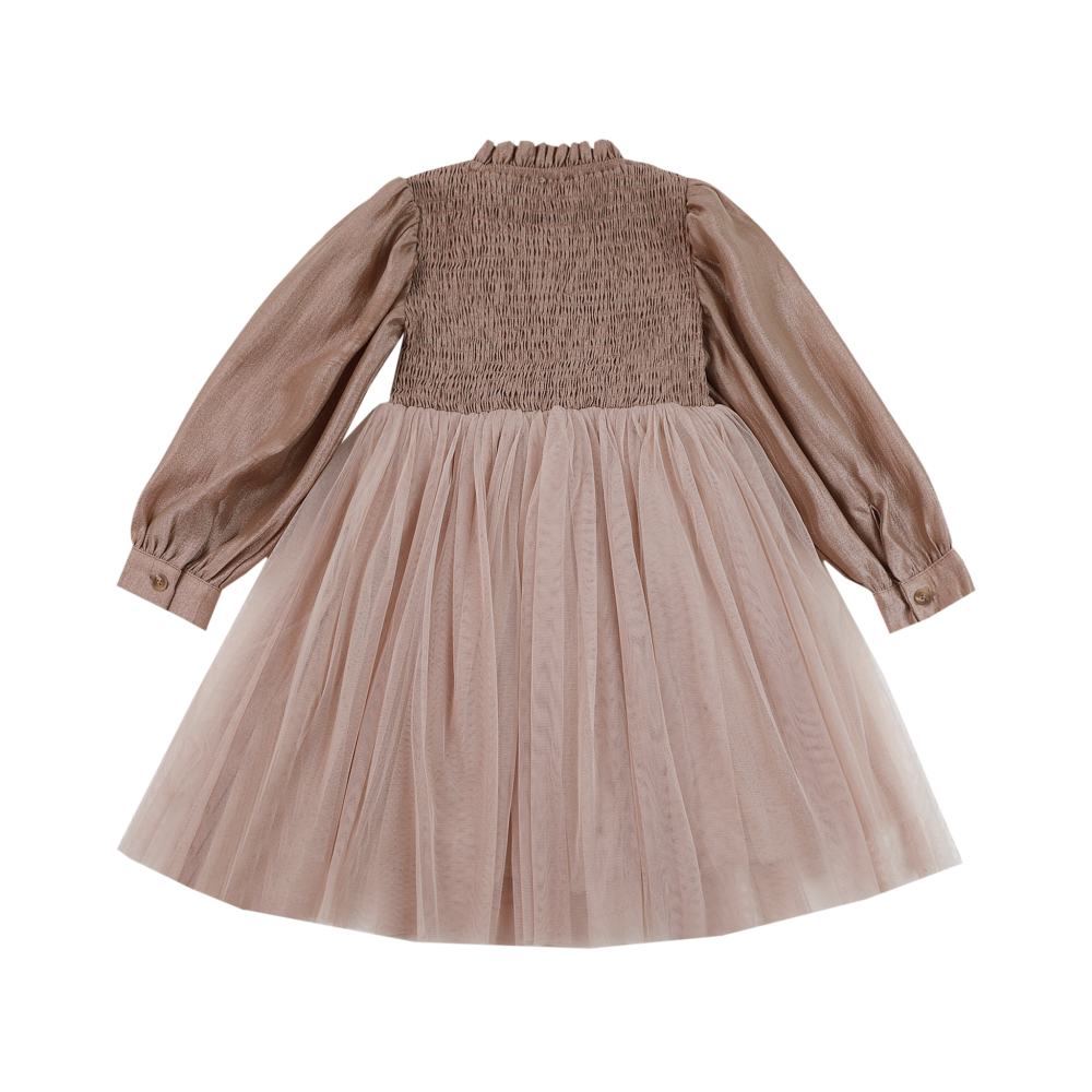 Janice Dress | Rose Brown