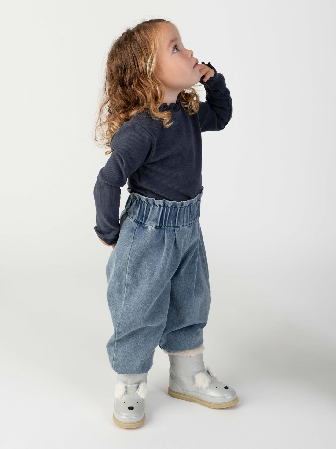 Juma Trousers | Vintage Blue