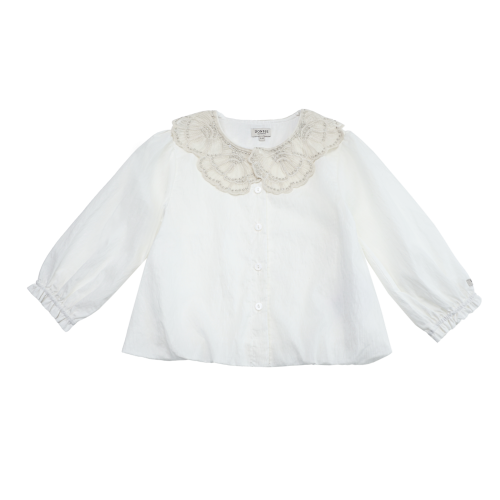 Kieke Blouse | Crispy White