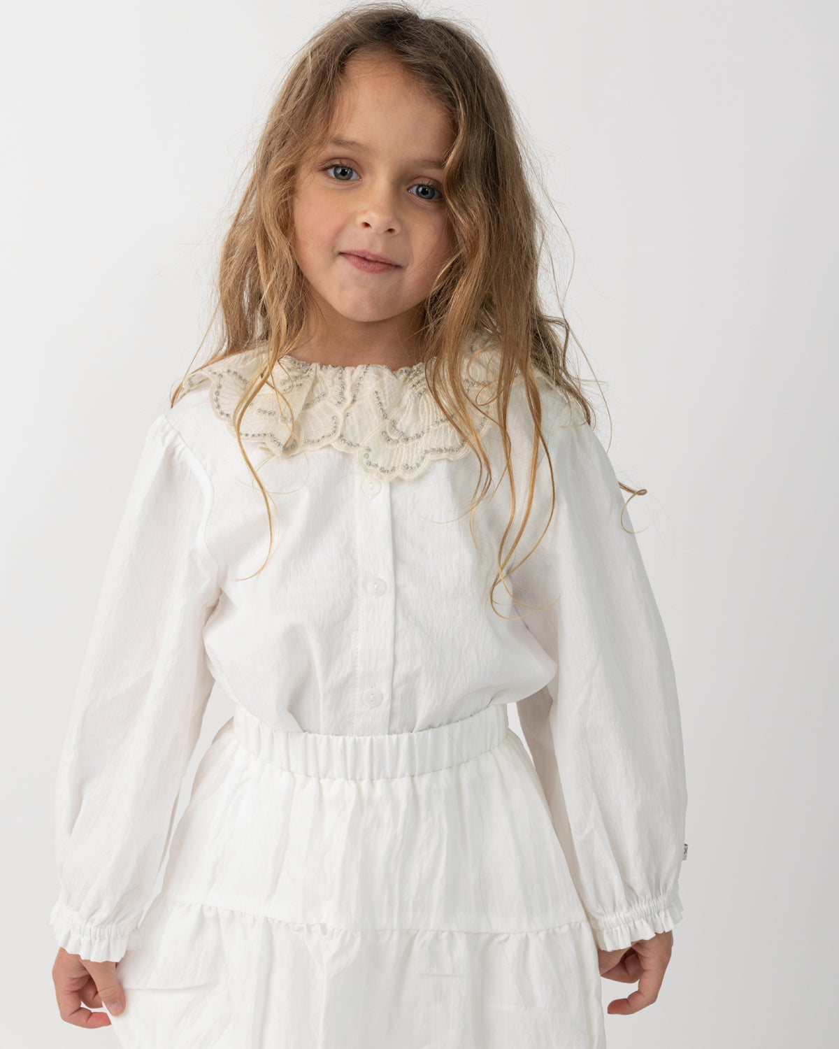 Kieke Blouse | Crispy White