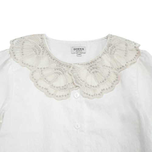Kieke Blouse | Crispy White