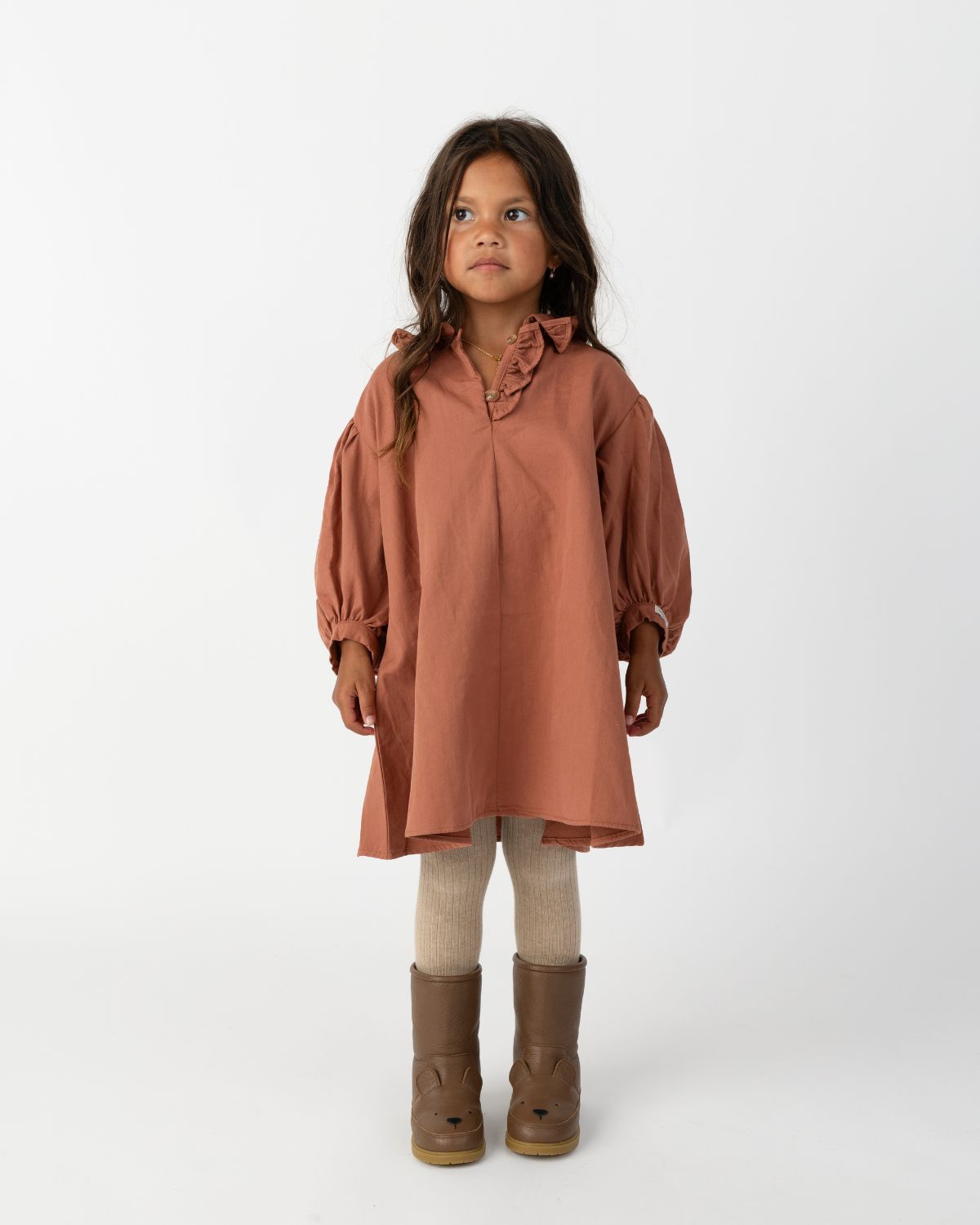 Mineth Dress | Rose Brown