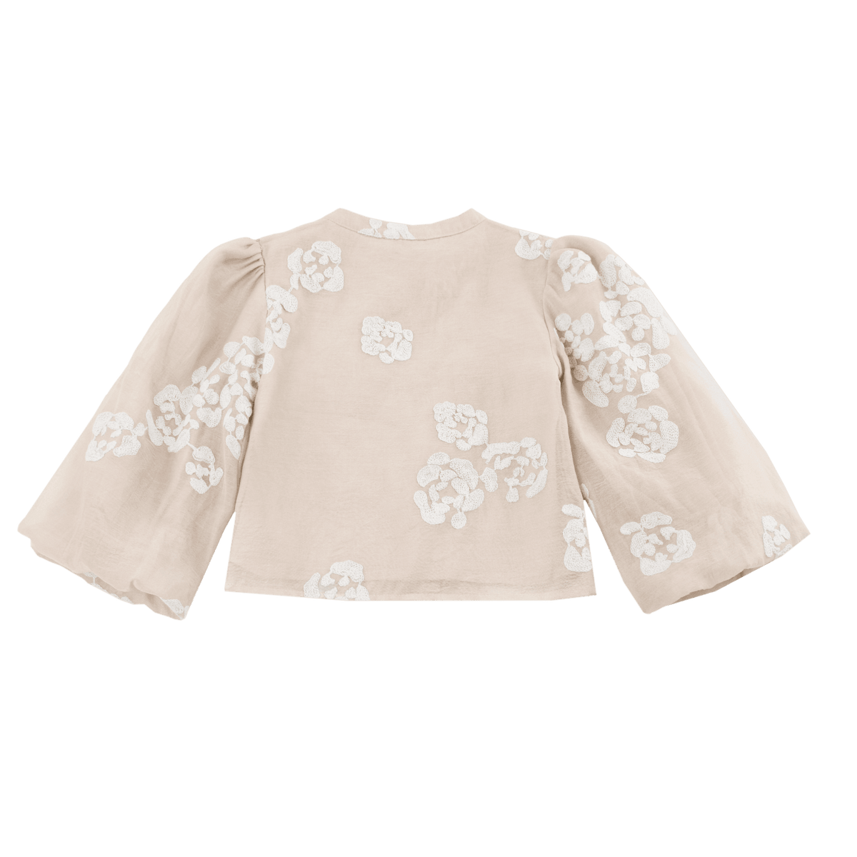 Opali Blouse | Soft Powder - White Blossom
