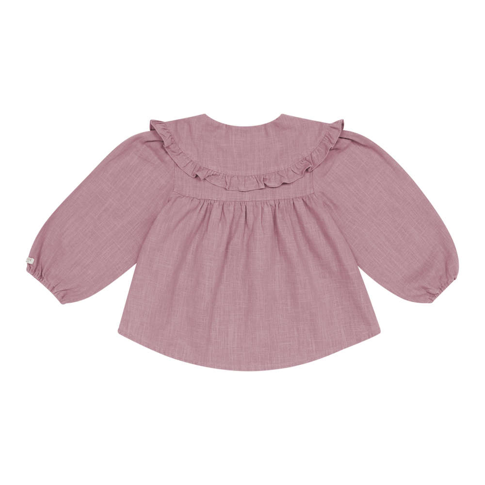 Thewa Blouse | Purple Violet