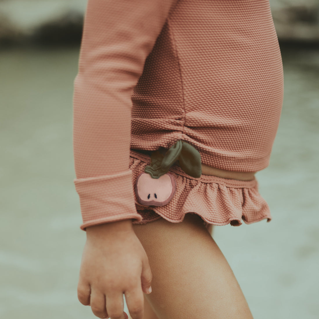 Nia Swim Shirt | Apple | Old Rose