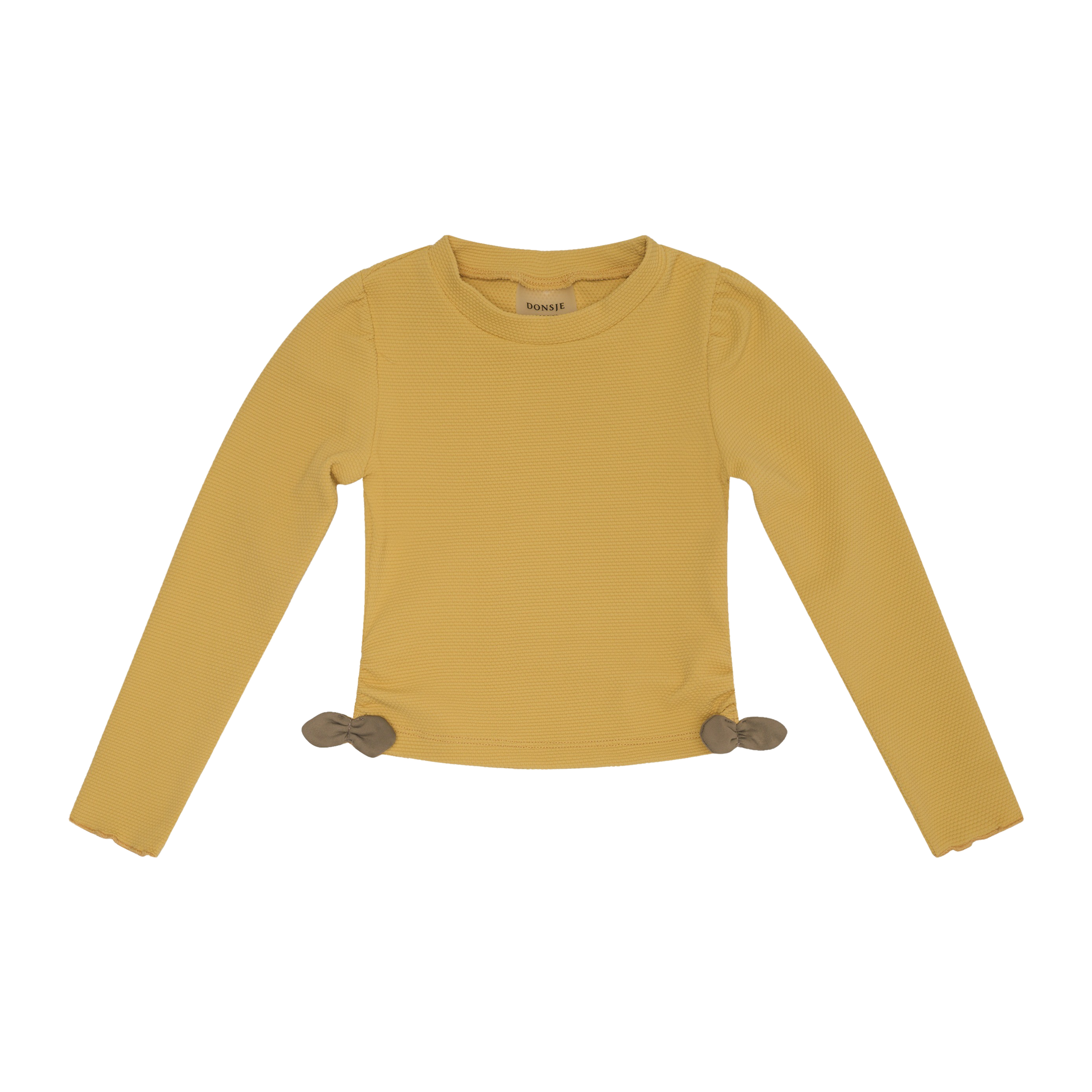 Nia Swim Shirt | Lemon | Soft Honey