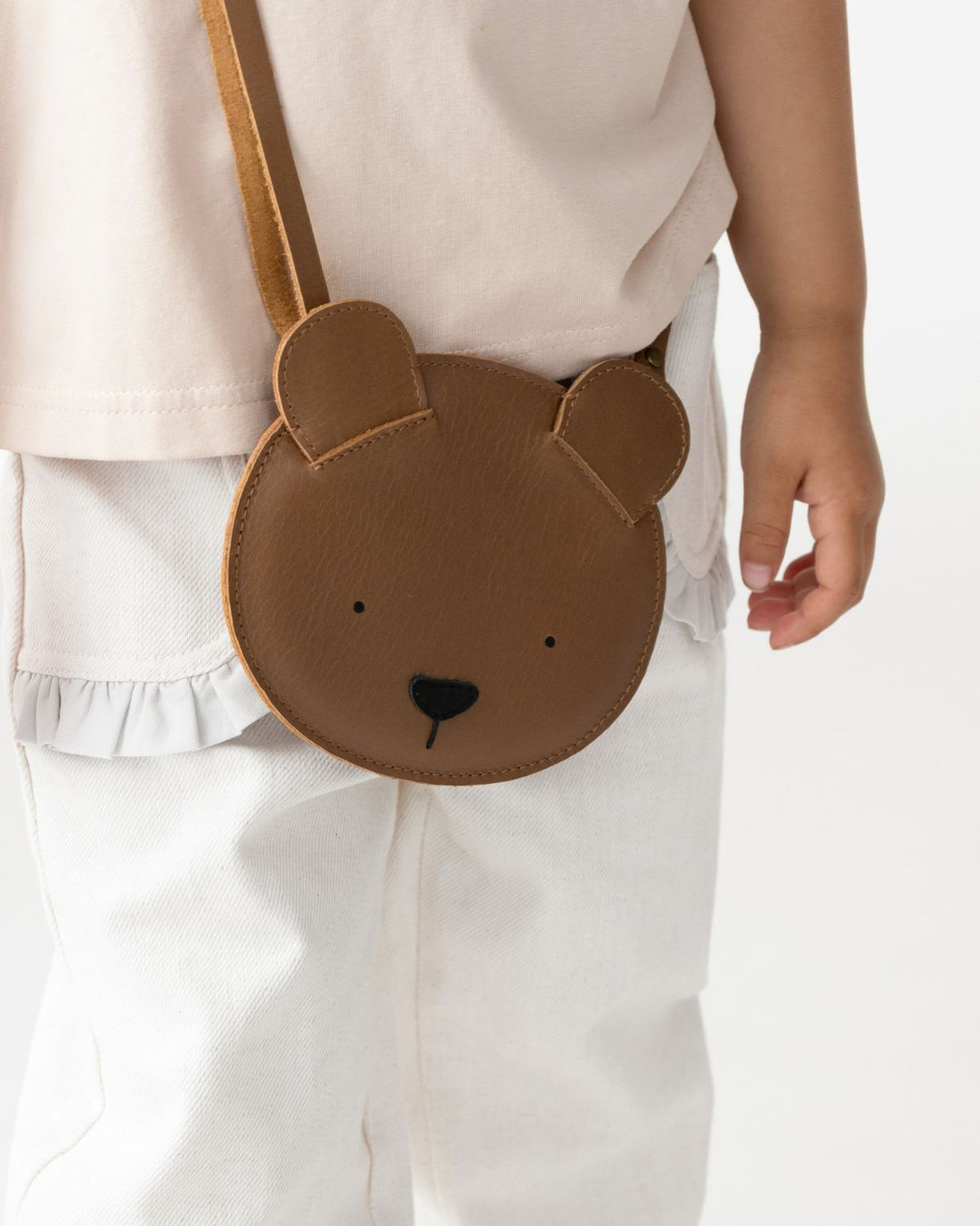 Britta Classic Purse | Bear | Cognac Classic Leather