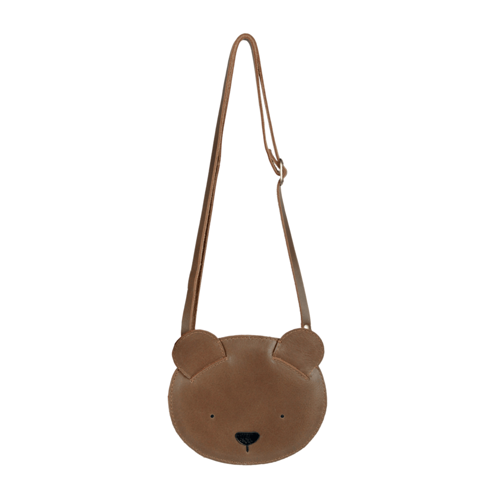 Britta Classic Purse | Bear | Cognac Classic Leather