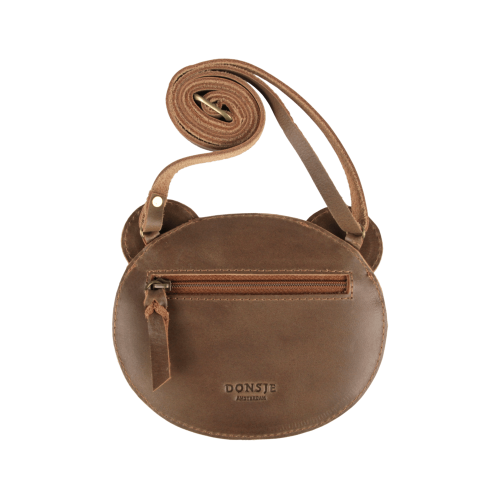 Britta Classic Purse | Bear | Cognac Classic Leather