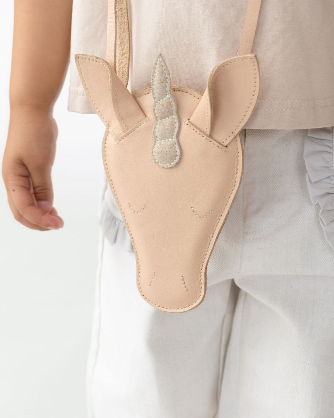 Britta Special Purse | Unicorn | Light Rose Leather