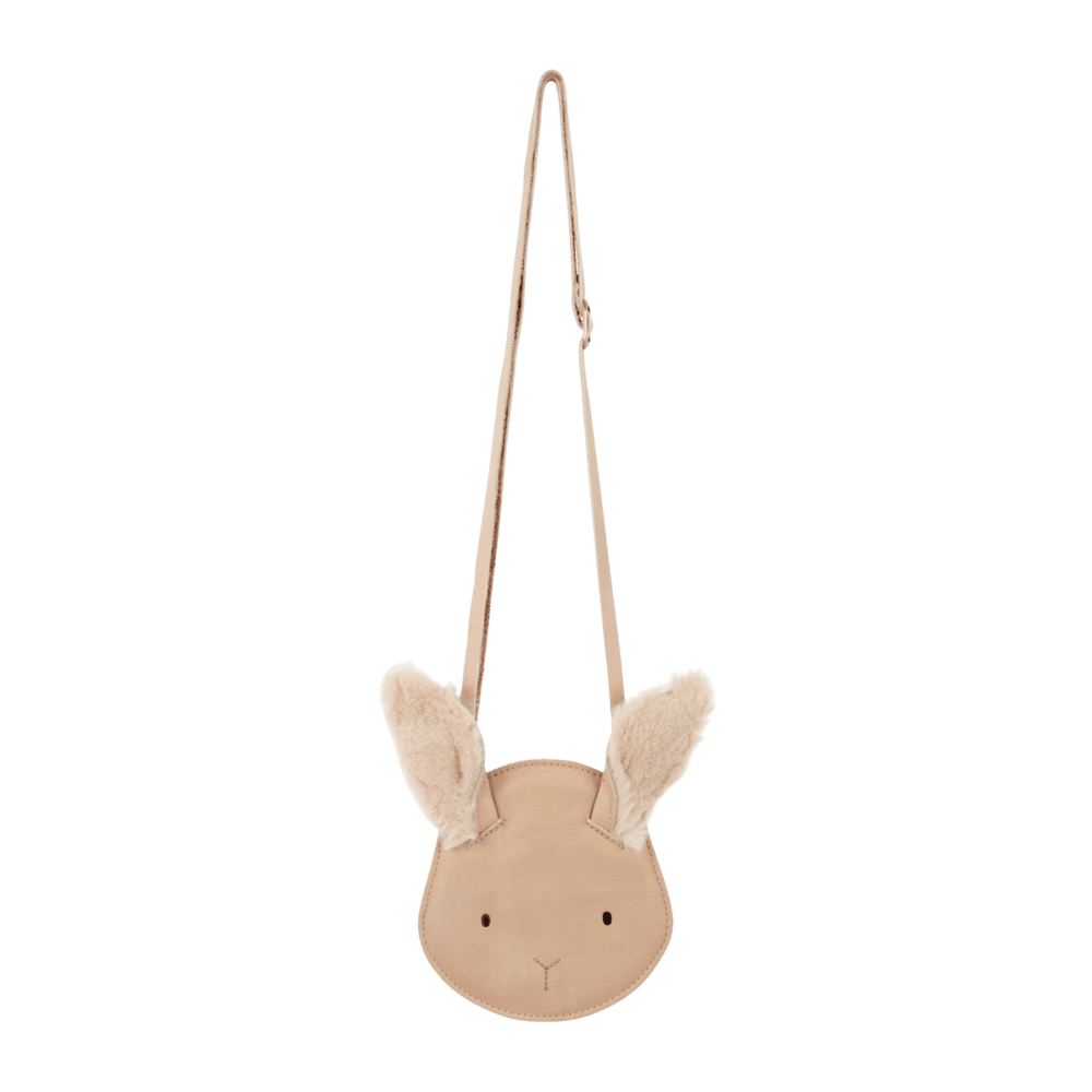 Britta Exclusive Purse | Fluffy Bunny | Light Rust Leather