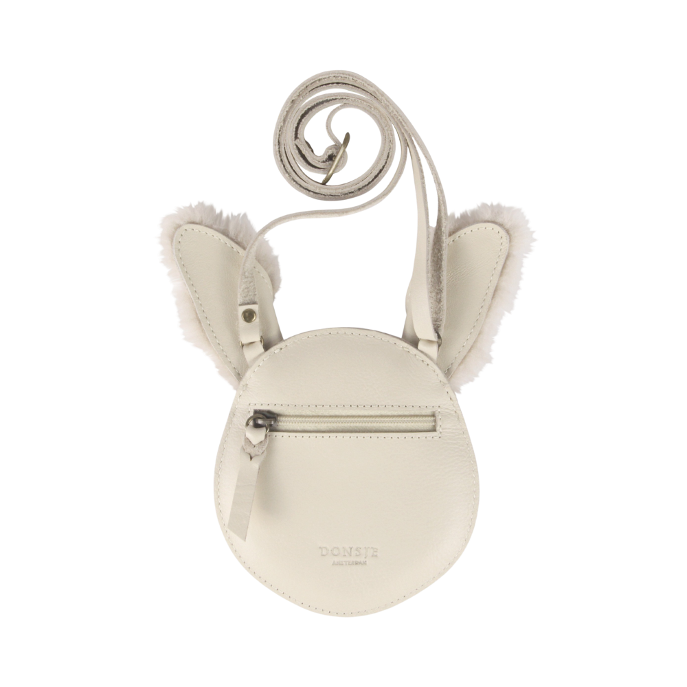 Britta Exclusive Purse | Rabbit | Cream Leather