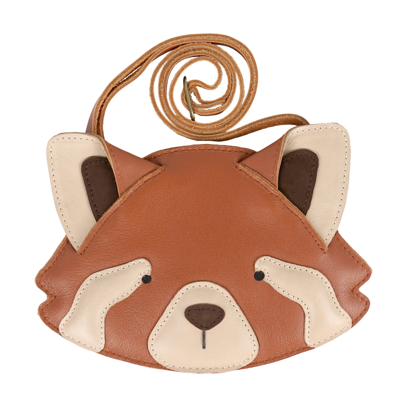 Britta Special Purse | Red Panda | Maple Leather – Donsje Amsterdam