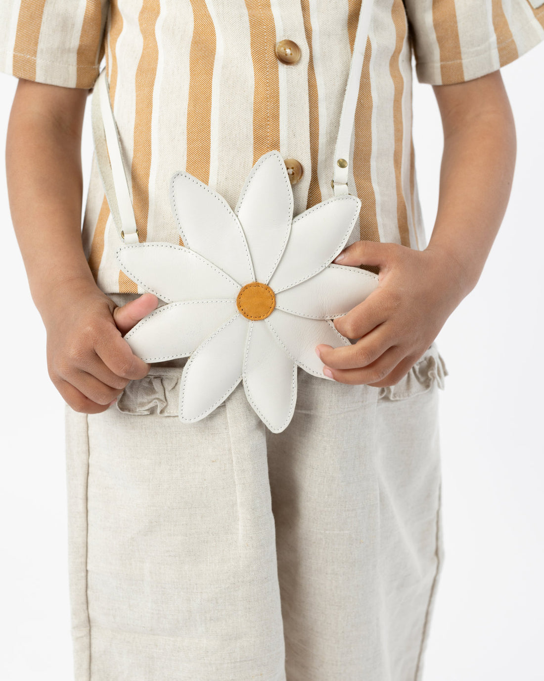 Toto Purse | Daisy | Off White Leather