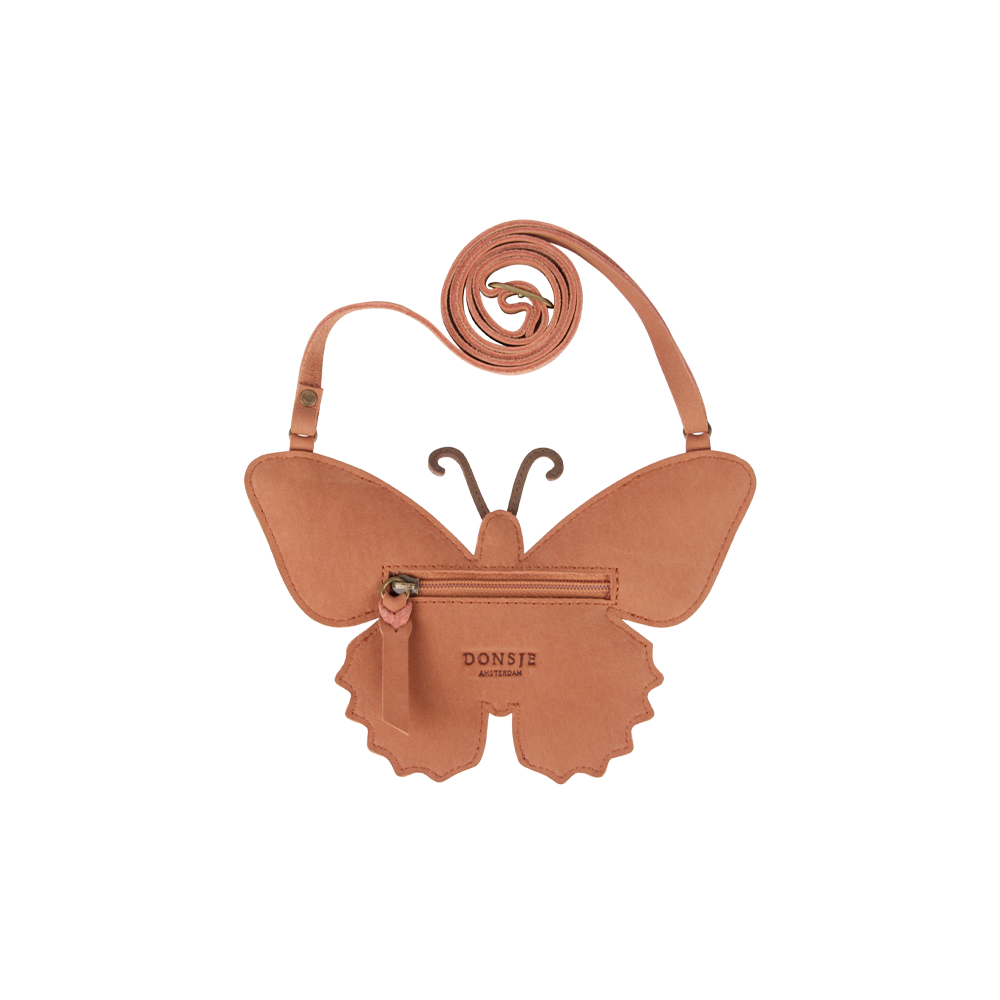 Toto Purse | Papillon | Cream Metallic Suede