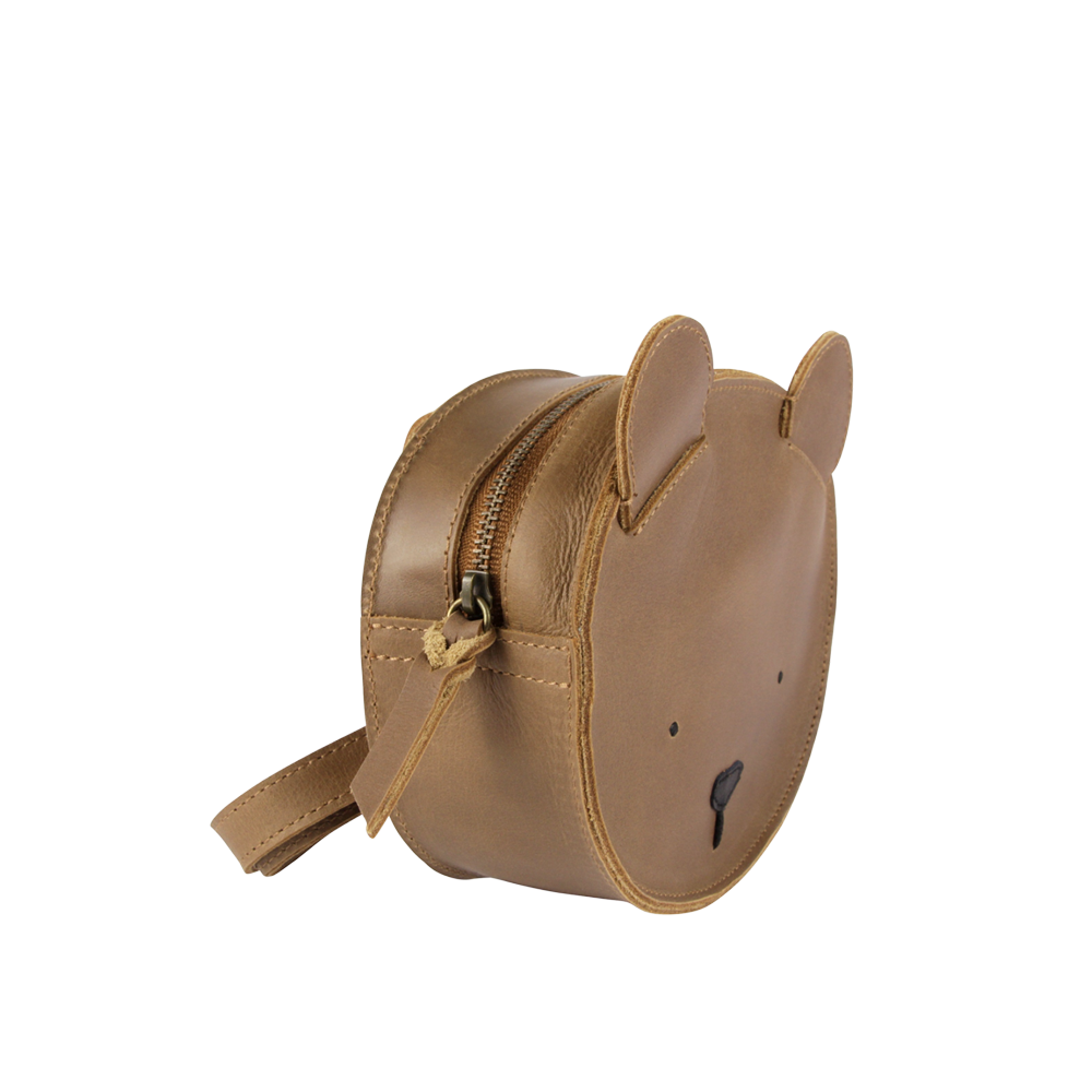 Kapi Classic Backpack | Bear | Cognac Classic Leather