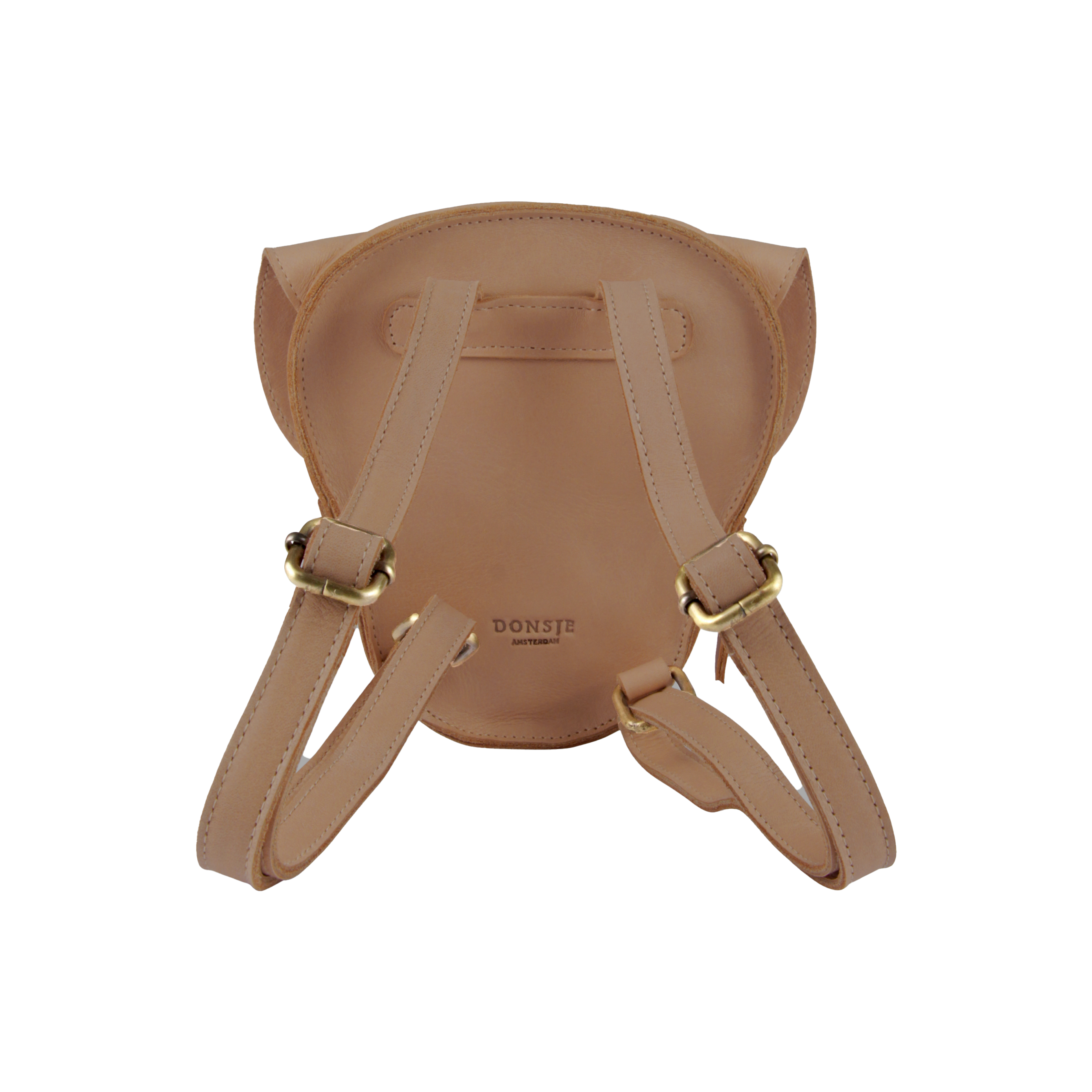 Qapi Classic Backpack | Dog | Light Rust Leather
