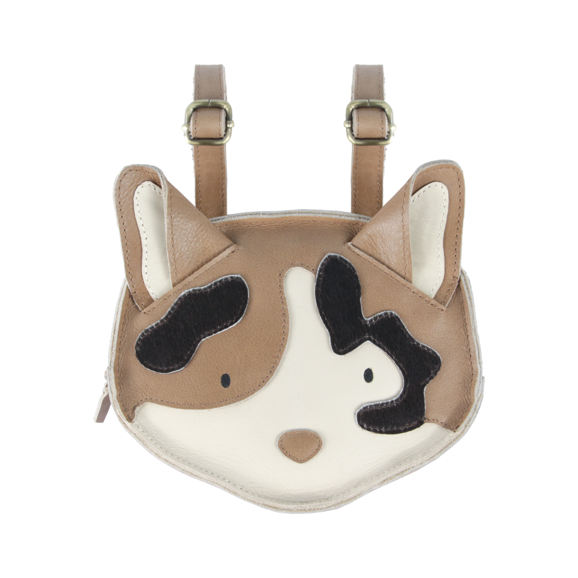 Kapi Exclusive Backpack | Calico Cat | Nutmeg Leather