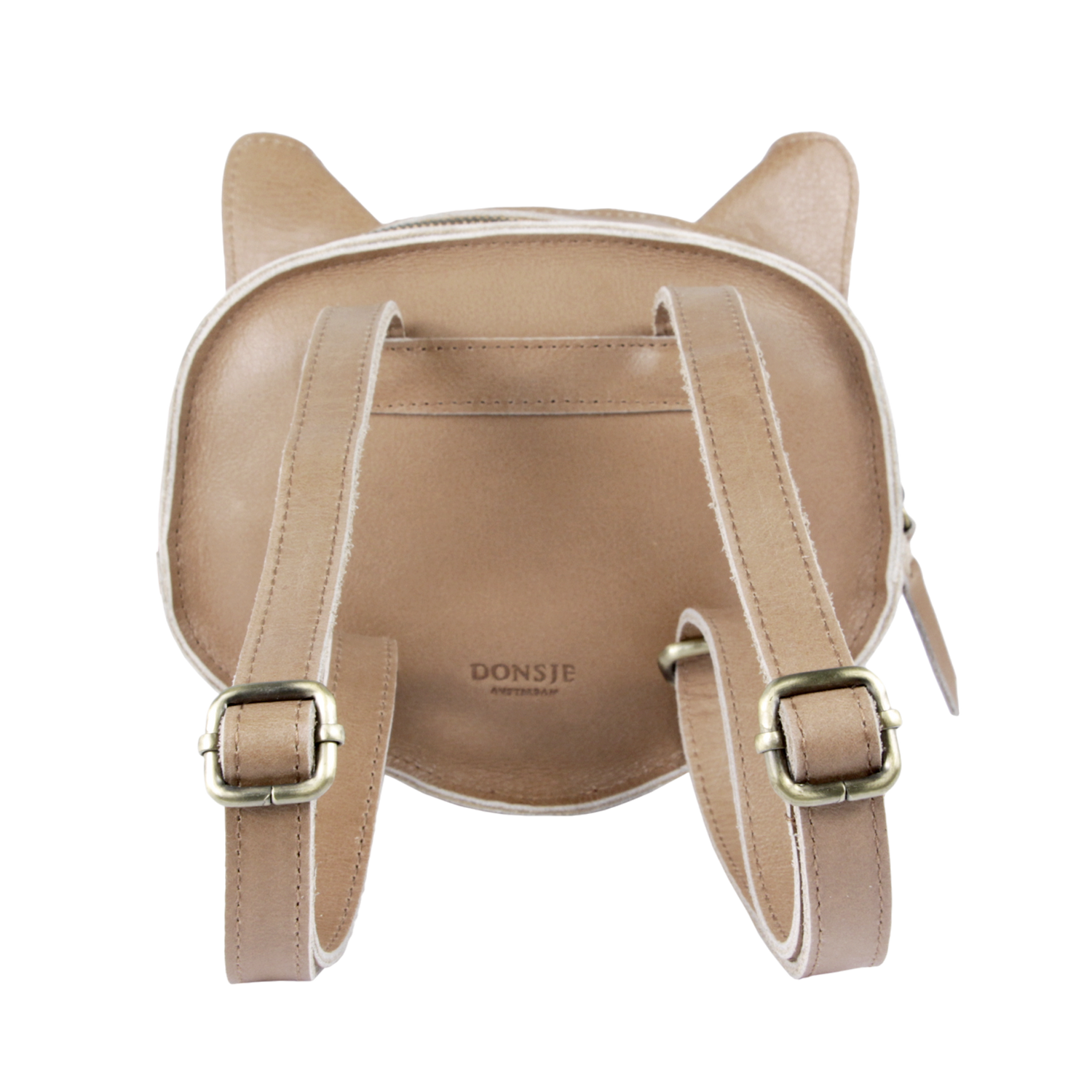 Kapi Exclusive Backpack | Calico Cat | Nutmeg Leather