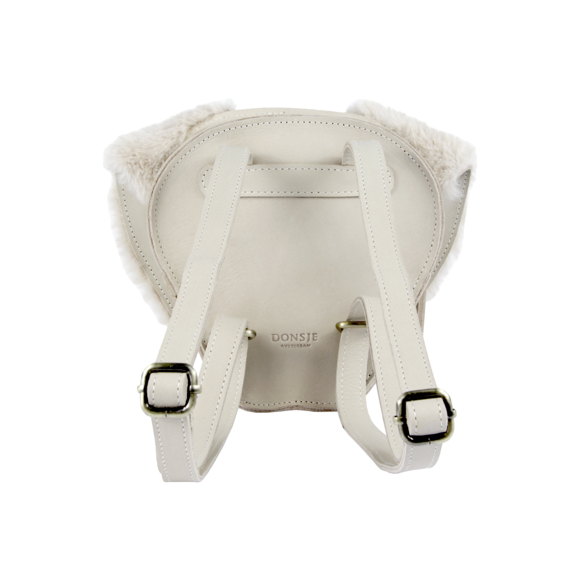 Kapi Exclusive Backpack | Golden Retriever | Ivory Classic Leather