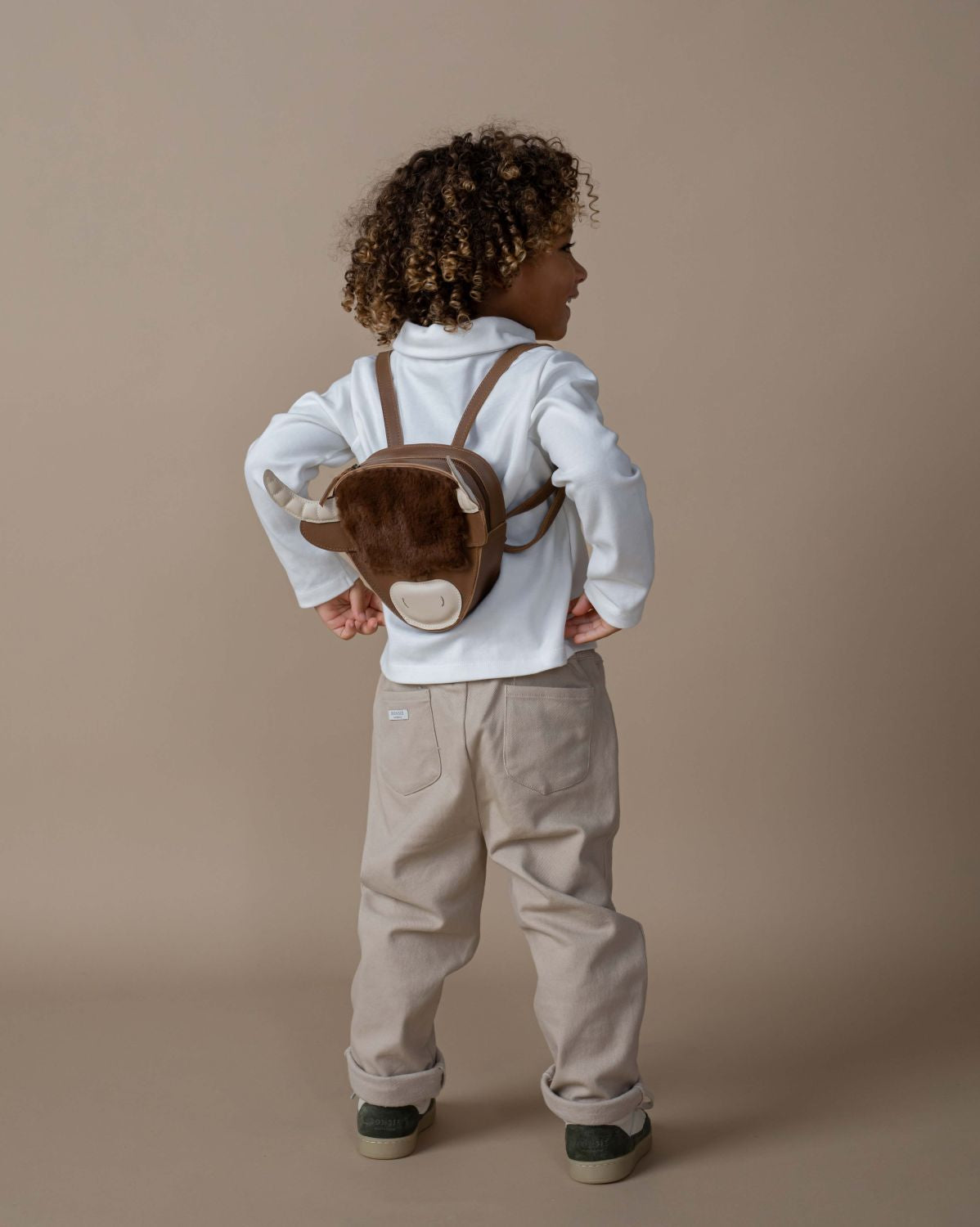 Kapi Exclusive Backpack | Highlander Cow | Cognac Classic Leather