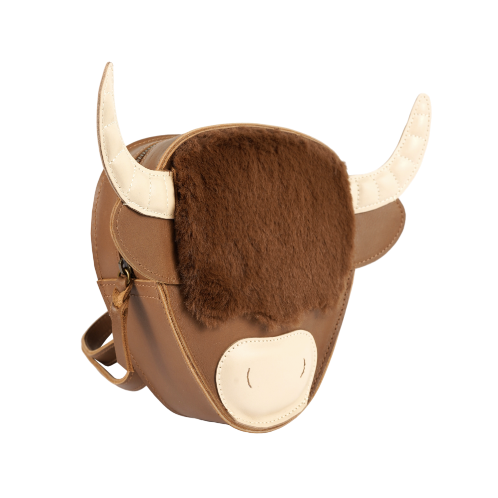 Kapi Exclusive Backpack | Highlander Cow | Cognac Classic Leather