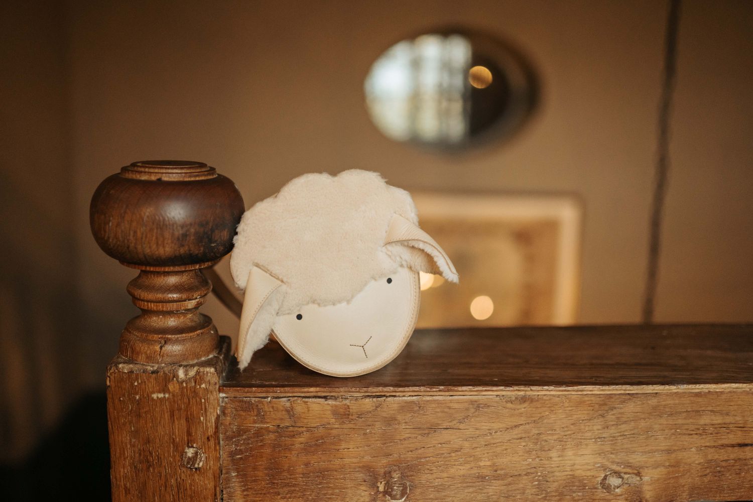 Kapi Exclusive Backpack | Lammy | Cream Leather