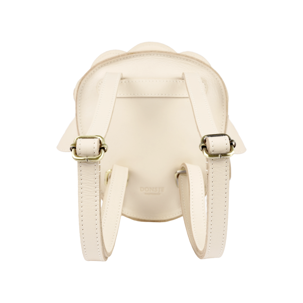 Kapi Exclusive Backpack | Lammy | Cream Leather