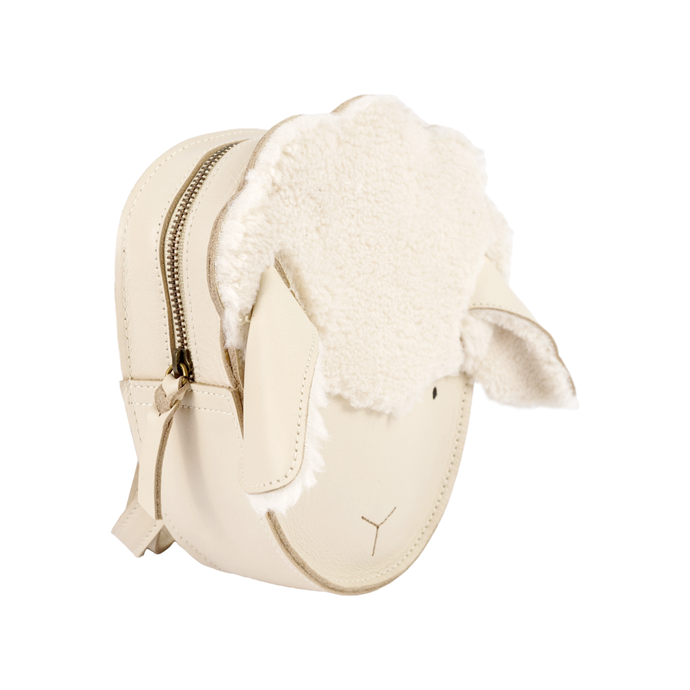 Kapi Exclusive Backpack | Lammy | Cream Leather