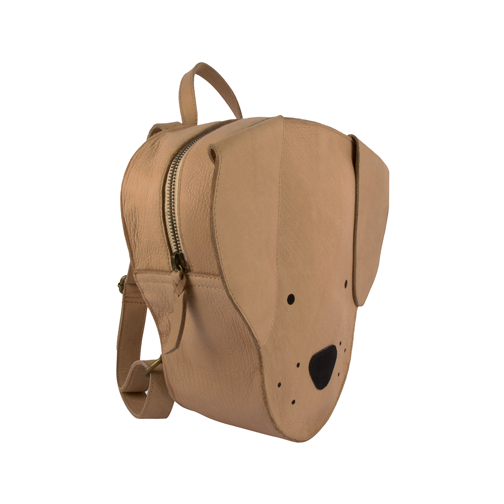 Umi Schoolbag | Dog | Truffle Nubuck