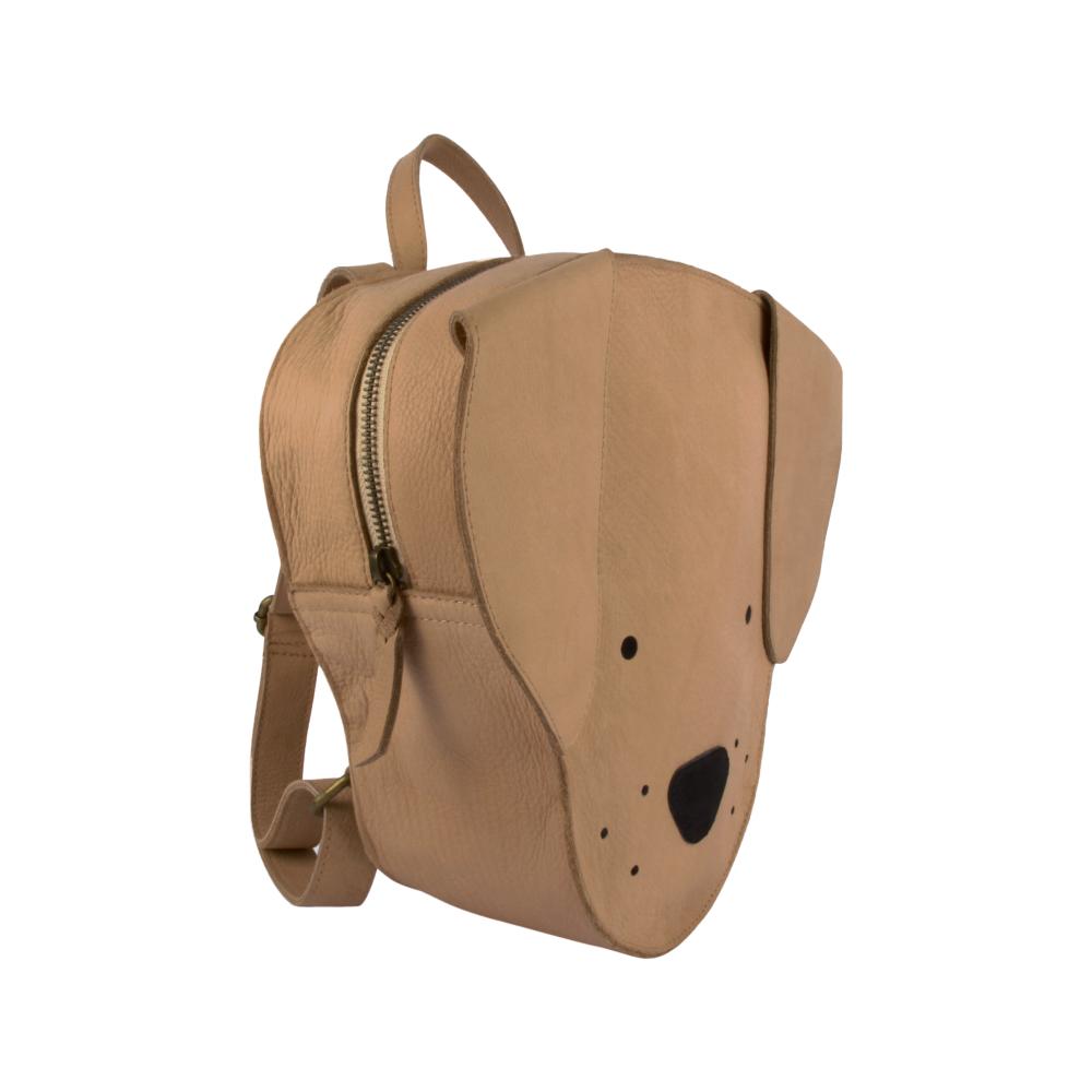 Umi Schoolbag | Dog | Truffle Nubuck
