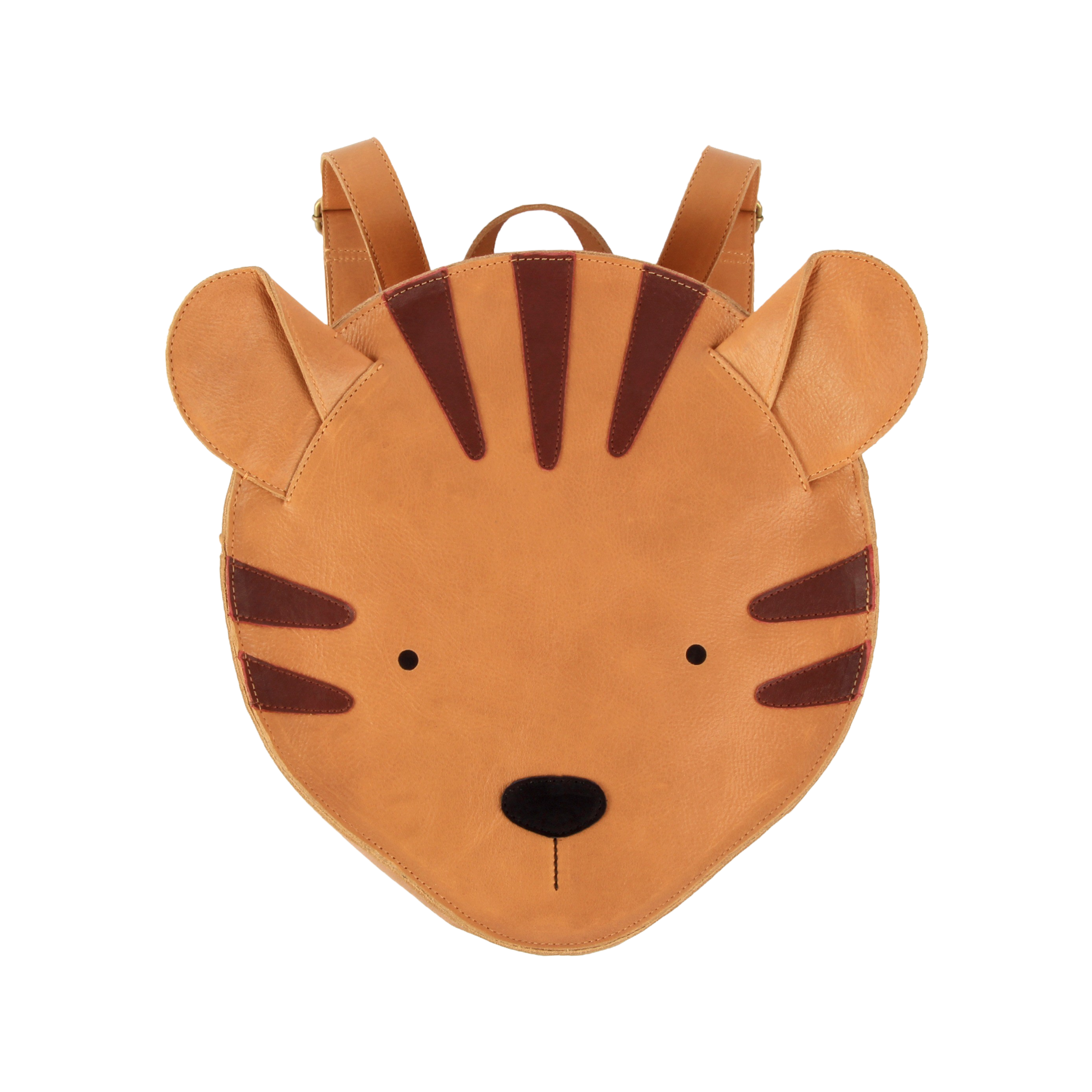 Umi Schoolbag | Tiger | Camel Classic Leather